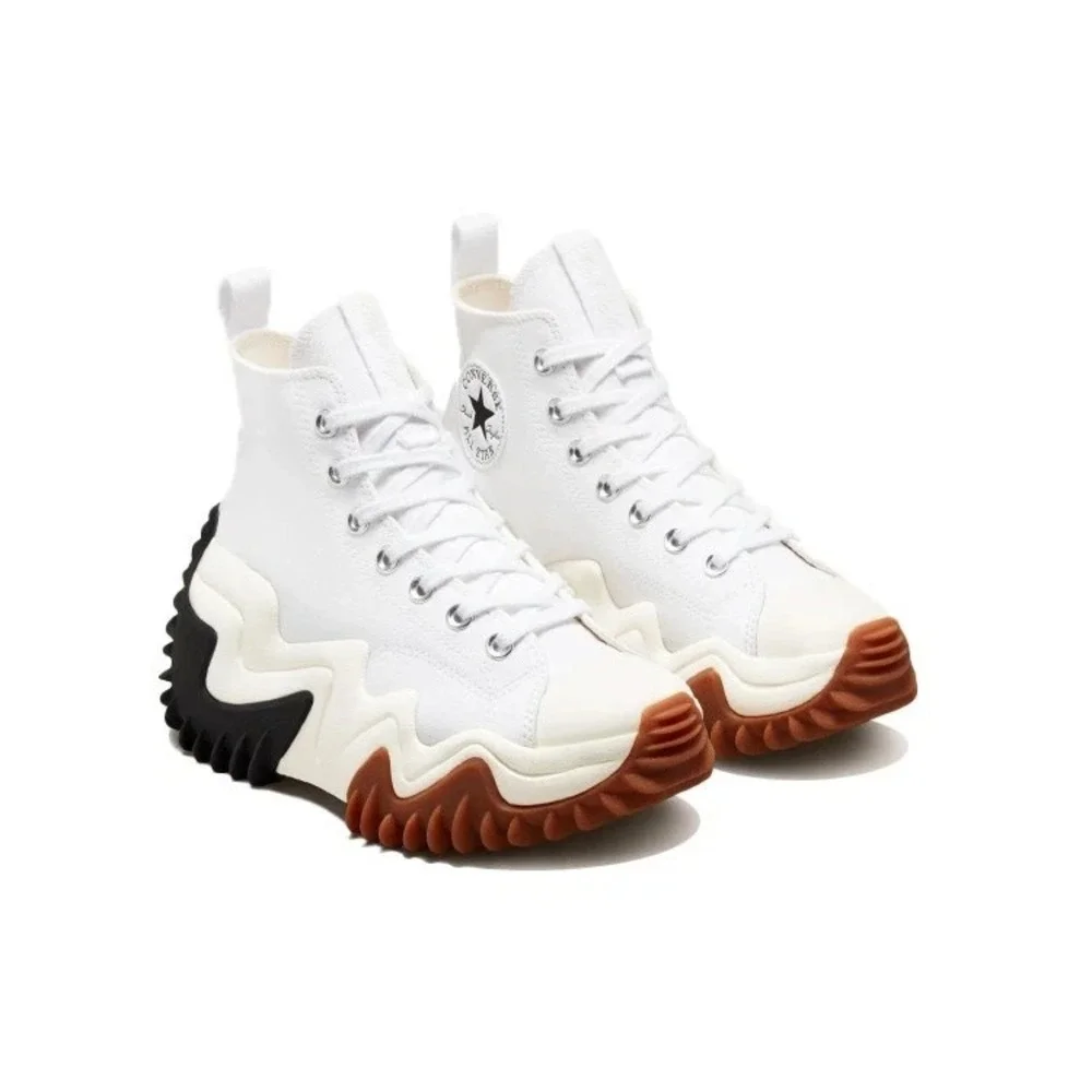 Converse Run Star Motion Hi Womens Size 8 High Trainers White 171546C NEW - Picture 3 of 6